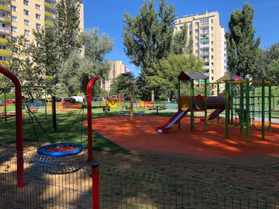 Andersena Modern B - 10 Min Cmkp - 5 Min Metro - 15 Min Center Daire Varşova Dış mekan fotoğraf